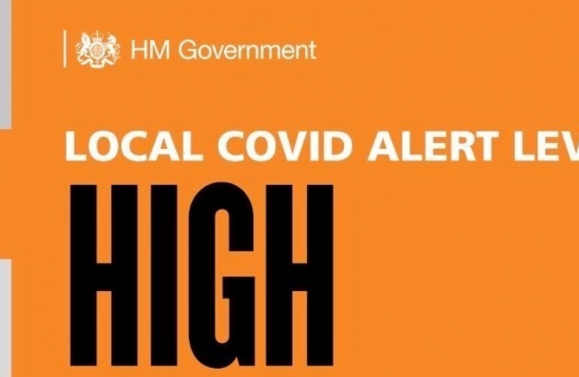high local covid alert level