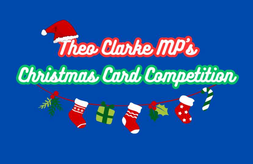 Theo Clarke MP's Christmas Card Competition
