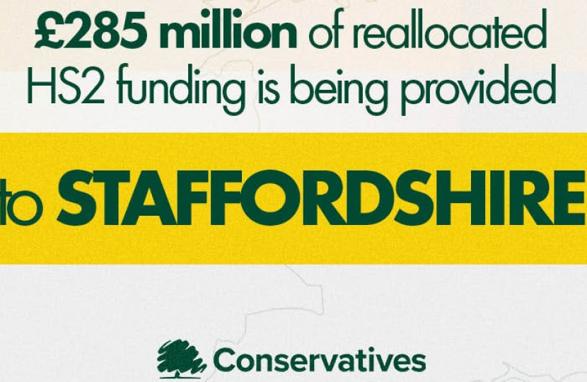 Better Local Transport - £285 million invested in Staffordshire